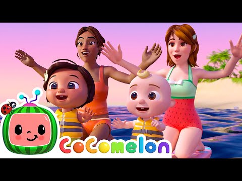 Nina and JJ Beach Playtime! | Cocomelon Nursery Rhymes for Kids | Kids Cartoons