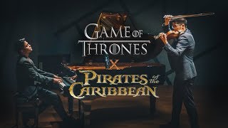 Pirates of the Caribbean X Game of Thrones | Piano/Violin Cover | Eshan Denipitiya &amp; David Loke