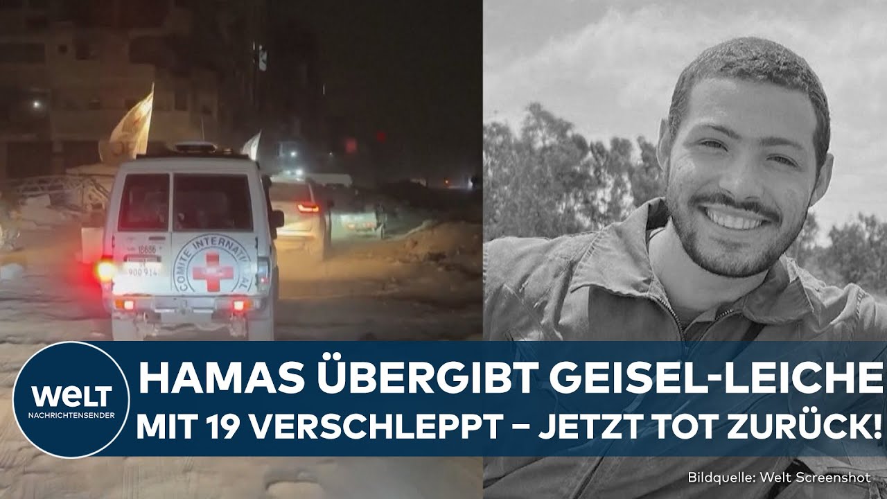 NAHOSTKONFLIKT: Hamas übergibt Geisel-Leiche an Israel – Soldat Chen war seit Oktober verschollen!
