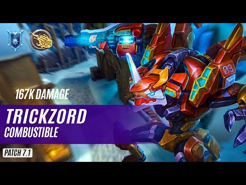 167K DAMAGE TRICKZORD DROGOZ PALADINS COMPETITIVE (DIAMOND) COMBUSTIBLE