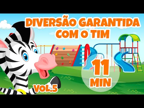 Diversão Garantida com o Tim Vol. 5 - Giramille 11 min | Desenho Animado Musical