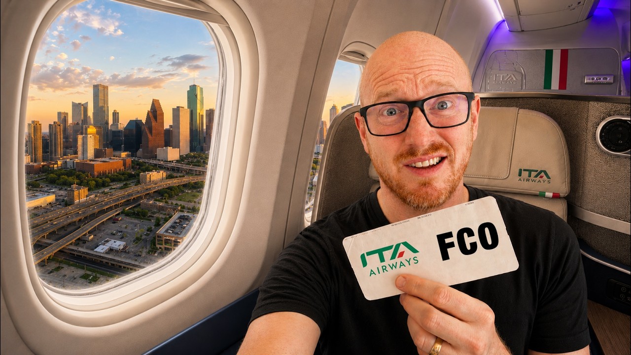 Noel Philips Flies ITA Airways' Historic Houston Debut — And Business Class Impresses