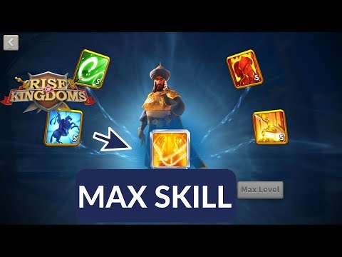 MAX SKILL SALADIN - Preparing for lvl 4 pass opening - Rise of Kingdoms