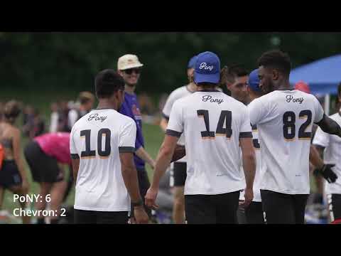 New York PoNY vs GB Chevron Action Flash | 2022 WUCC Men's Pool Play