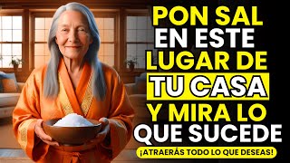 ¡Coloca SAL en ESTE LUGAR Sagrado de tu Casa y GANA MUCHO DINERO! | Enseñanzas Budistas