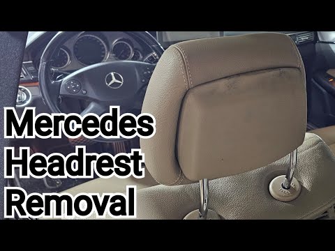 Mercedes Headrest Removal Replacement | E-Class w212
