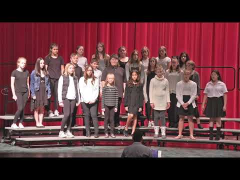 11 22 2021 Hebron, Indiana Middle and High School Choir Concert