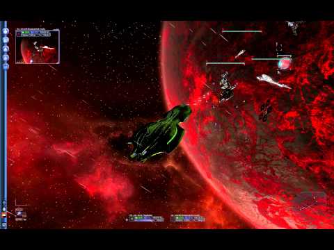 X3 - Albion Prelude - Boron M2 Megalodon vs. Terran M1 & M2 (try #1)