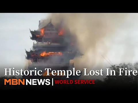 Ancient Chinese Temple Lost to Fire Despite Modern Restoration Efforts