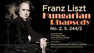 Download lagu Liszt – Hungarian Rhapsody No. 2, S. 244/2 | Complete Score | Reference Recording mp3