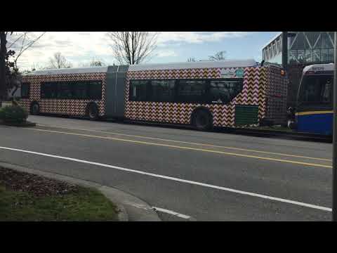 Translink 2018 New Flyer XDE60 B18025 Engine Start