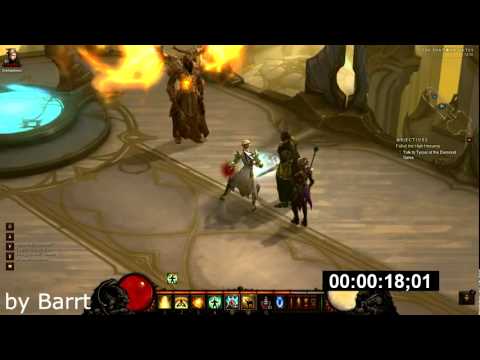 How To Level Up Fast In Diablo 3?  Diablo 3 leveling guide -- 26k Exp per 55 seconds By D3Lover.com