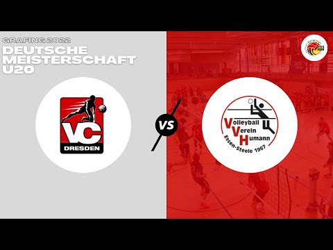 DM U20 Grafing 2022 - Vorrunde - VC Dresden vs VV Humann Essen