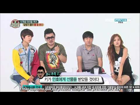 130828 Weekly Idol Ep 110 - Ilhoon & Bomi - Parte1 (1/2) [Legendado em PT-BR]