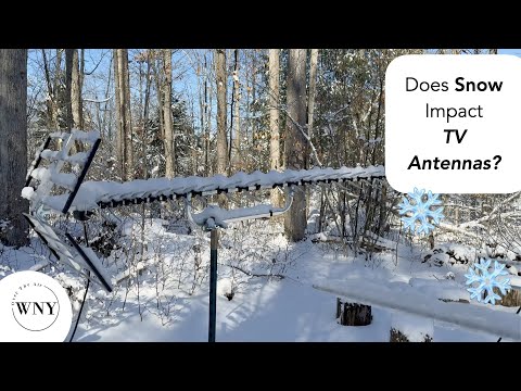 Does Snow Impact Reception With A TV Antenna?