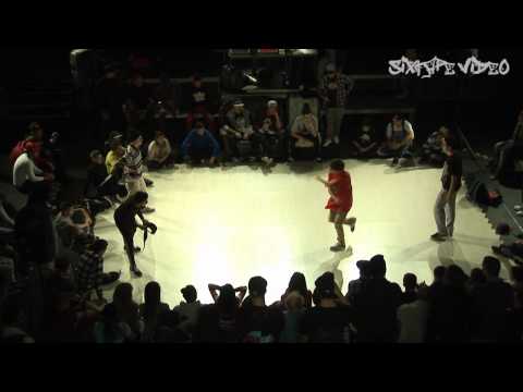 Final - Dacos&Rach (PBRZ) vs Flying Monkey (LCB 2011 - Kid's Battle)
