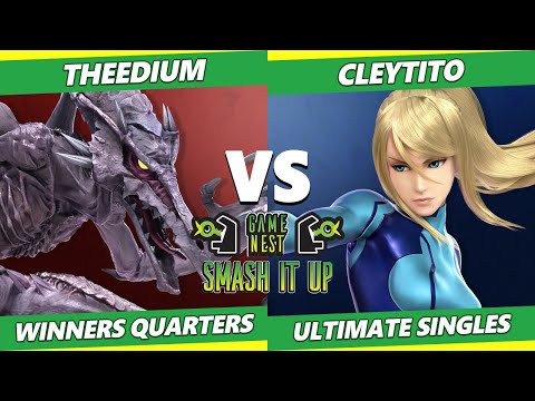 Smash It Up 24 Winners Quarters - Theedium (Ridley) Vs. Cleytito (ZSS) SSBU Ultimate Tournament