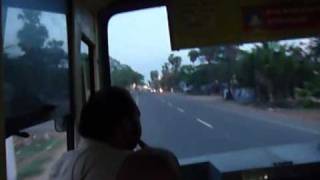 preview picture of video 'Chennai to Mahabalipuram MTC bus ride via ECR'