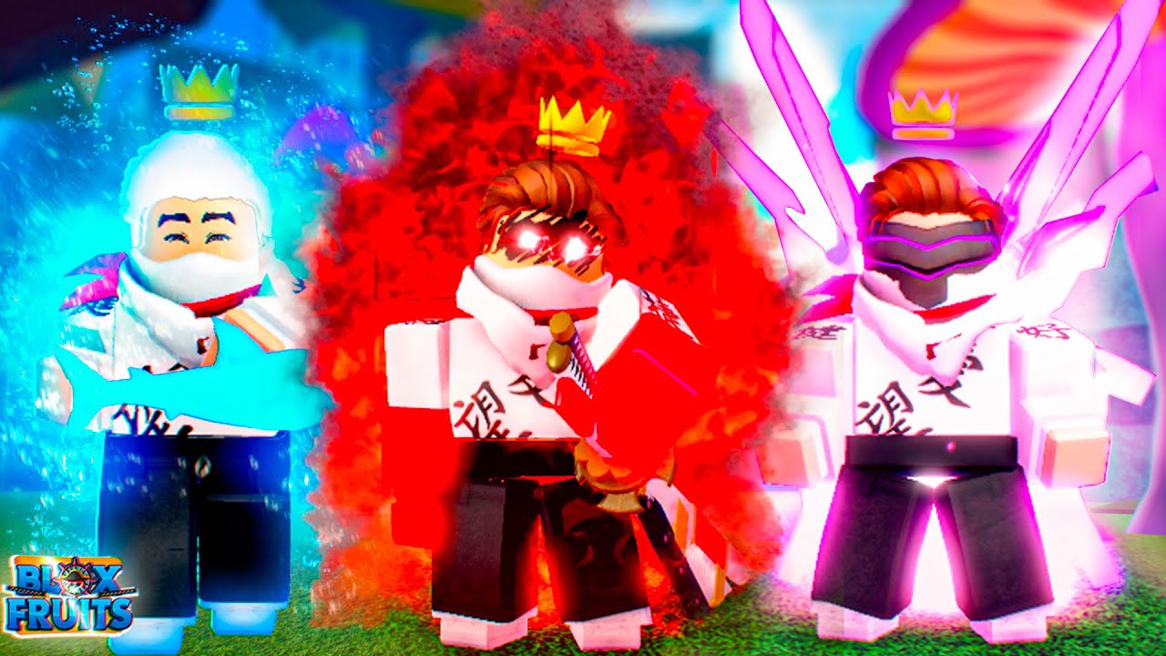 Finalmente Descobri Qual é a Raça Mais Forte Do Blox Fruits!