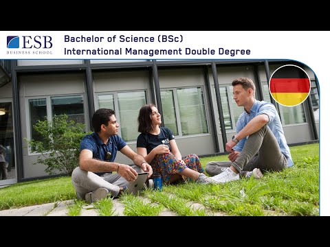 Bachelor of Science International Management Double Degree studieren an der ESB Business School