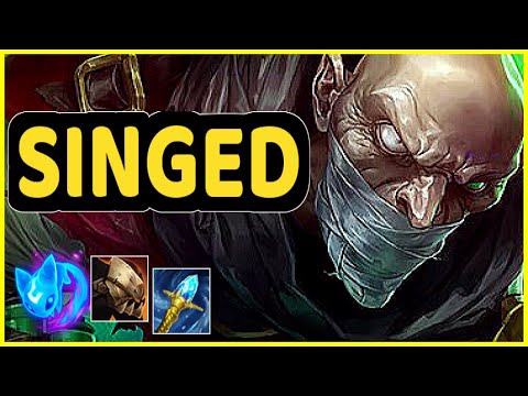 SINGED VS VARUS TOP GAMEPLAY GRANDMASTER I