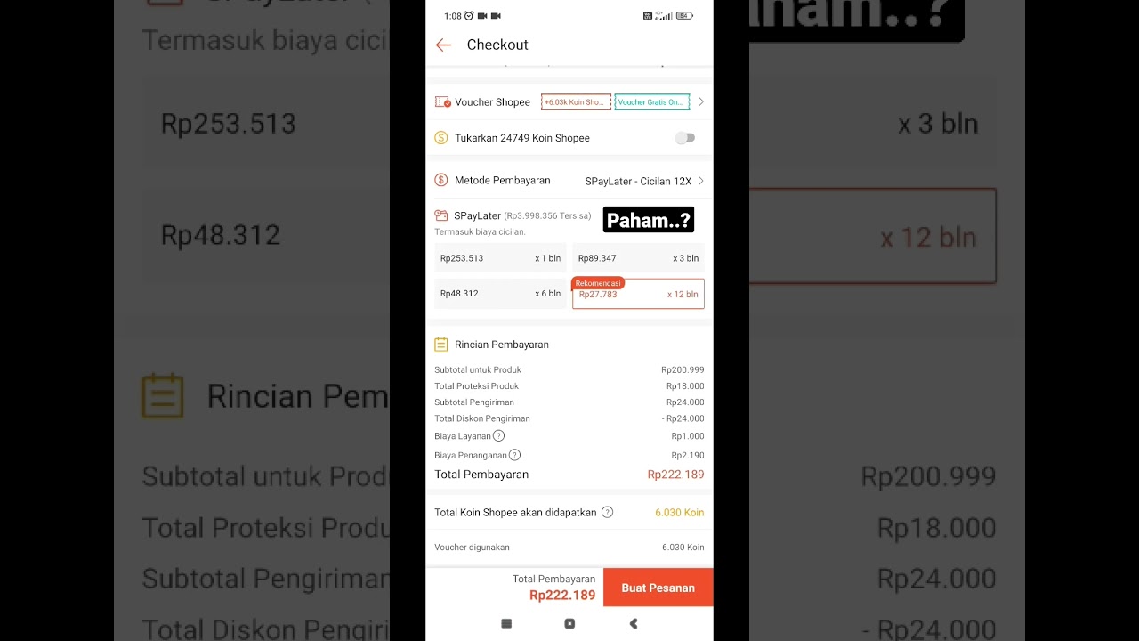 PENGGUNA SHOPEE WAJIB TAU..!!! 😂 #Shopee #PayLater #Spaylater #Shopeehaul #Olshop #Reels #Shopping