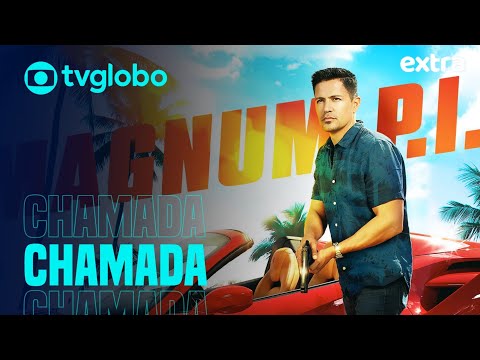 Magnum P.I. - Nova temporada (T2:E01) | chamada — TV Globo (15 Dez. 2024)