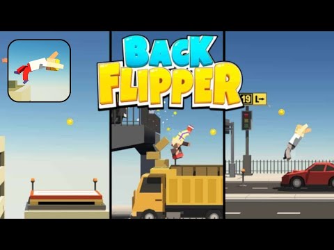 BACK FLIPPER: Flip City And Space Part 1 (ios Android) - YouTube