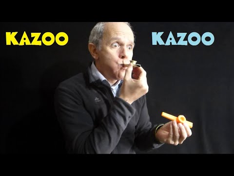 KAZOO The most irritating instrument in the universe (but great for the LAZY)