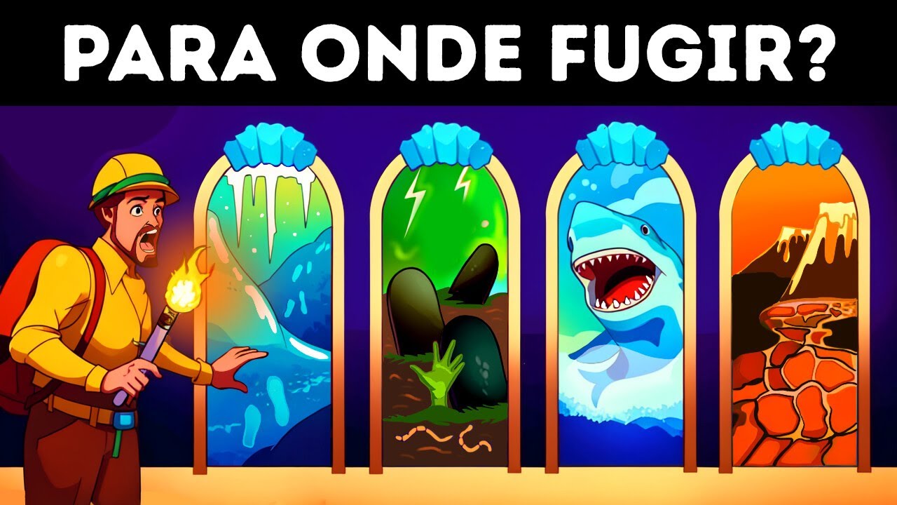 Enigmas de Sobrevivência que Vão Fritar o Seu Cérebro — Será que Você Aguenta?