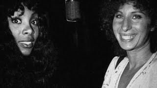 RARE - Barbra Streisand and Donna Summer RAW Vocals &#39;No More Tears&#39; (Enough Is Enough)