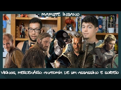 Mamute no Escritório - Vikings, Mercenário: Anatomia de um Assassino e SORTEIO!
