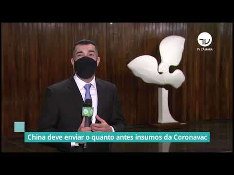 China deve enviar o quanto antes insumos da Coronavac - 20/01/21