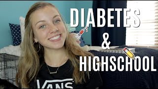 Highschool & Diabetes Advice // Back To School Q&A | Laina Elyse