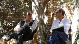 Peter Buck - Courtyard, Casa Dracula, Todos Santos, Mexico, 22 January 2014