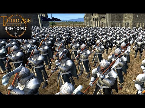 RUINED OSGILIATH, THE WAR OF THE RING BEGINS (Siege Battle) - Third Age: Total War (Reforged)