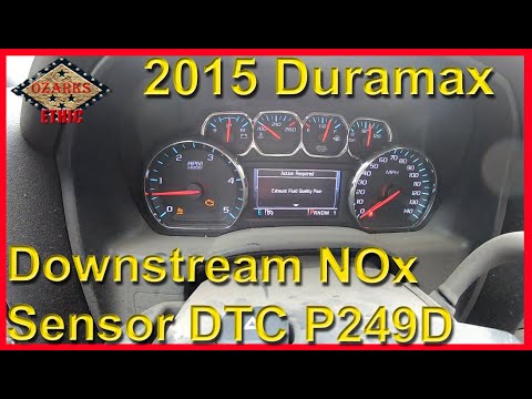 2015 Silverado Duramax Downstream NOx Sensor Replacement (P249D)