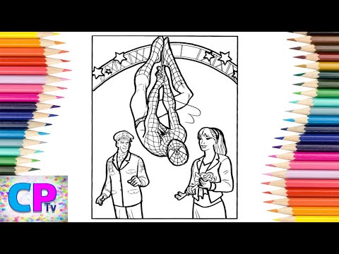 Spiderman is Up Side Down Coloring Pages/3rd Prototype - I Know [NCS Release]