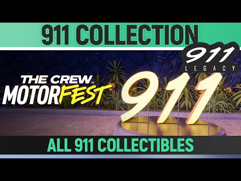 The Crew Motorfest - 911 Collection - All 911 Collectibles - 911 Legacy - Challenge