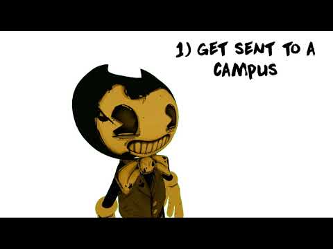 bendy campus crush be like