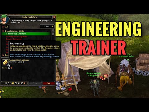 Pandaria Engineering Trainer