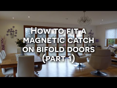 How to fit a magnetic catch to Bifold Doors - Part 1