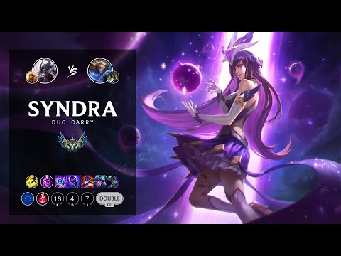 Syndra Bot vs Ezreal - EUW Challenger Patch 12.8