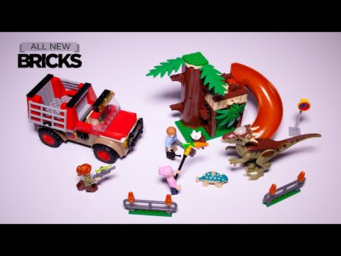 Vidéo LEGO Jurassic World 76939 : L’évasion du Stygimoloch