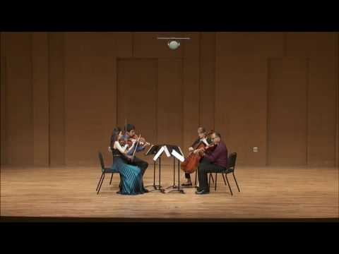 UNT Bancroft String Quartet: Maurice Ravel - String Quartet in F Major