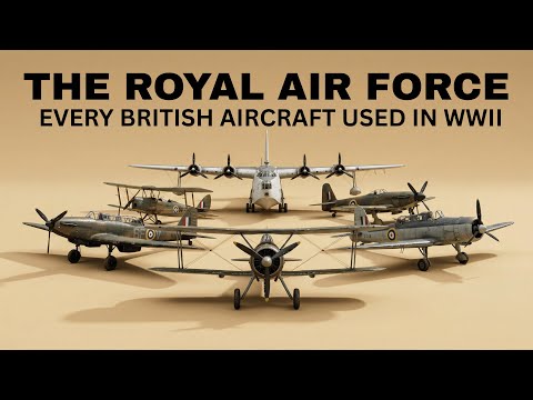 Every British Aircraft DOMINATING WWII You Need to Know