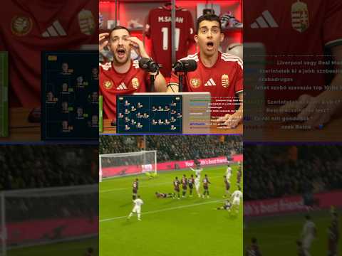 Szoboszlai szabadrúgás reakció 🤯