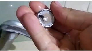 לא תאמינו מה נמצא בברז שלכם!! כמויות של אבנית וחלודה ! מדריך איך מנקים מסנן ברז
