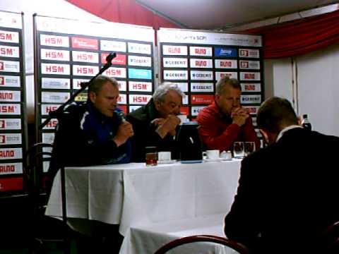 Pressekonferenz - SC Pfullendorf gegen den 1. FC Eintracht Bamberg