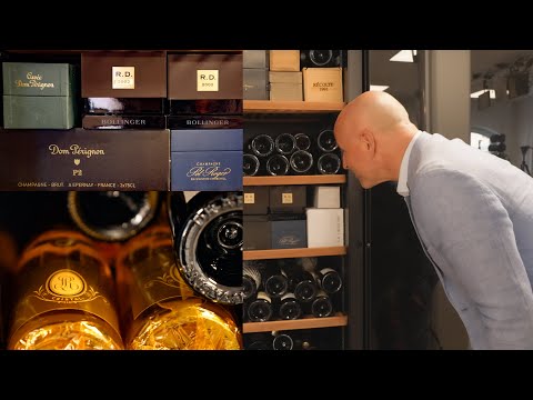 Nervöst när Richard Juhlin inspekterade mina champagnekylar